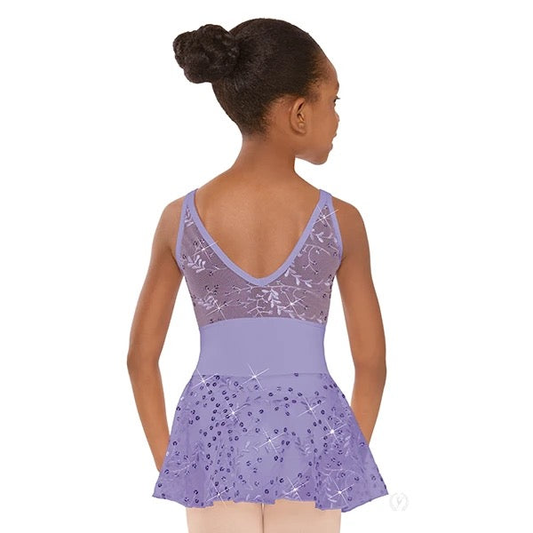 05452 - Vestido Encanto para Niñas de doble tira.