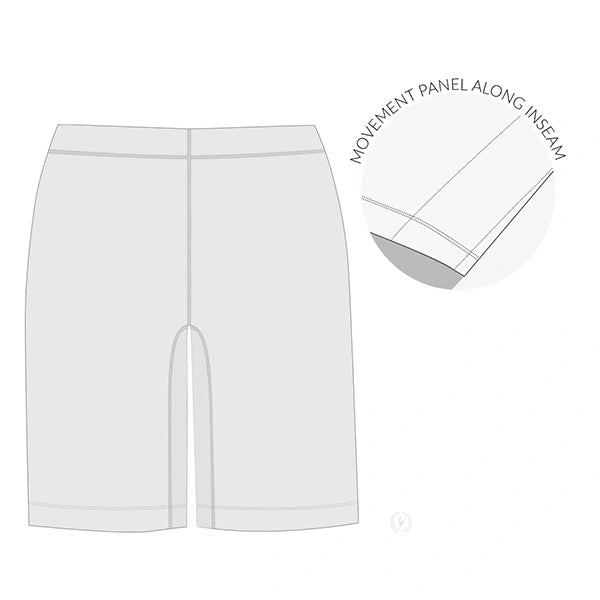 33440C - Eurotard Shorts Largos de Danza para Niños