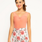 Falda Estampada Flores - elevé