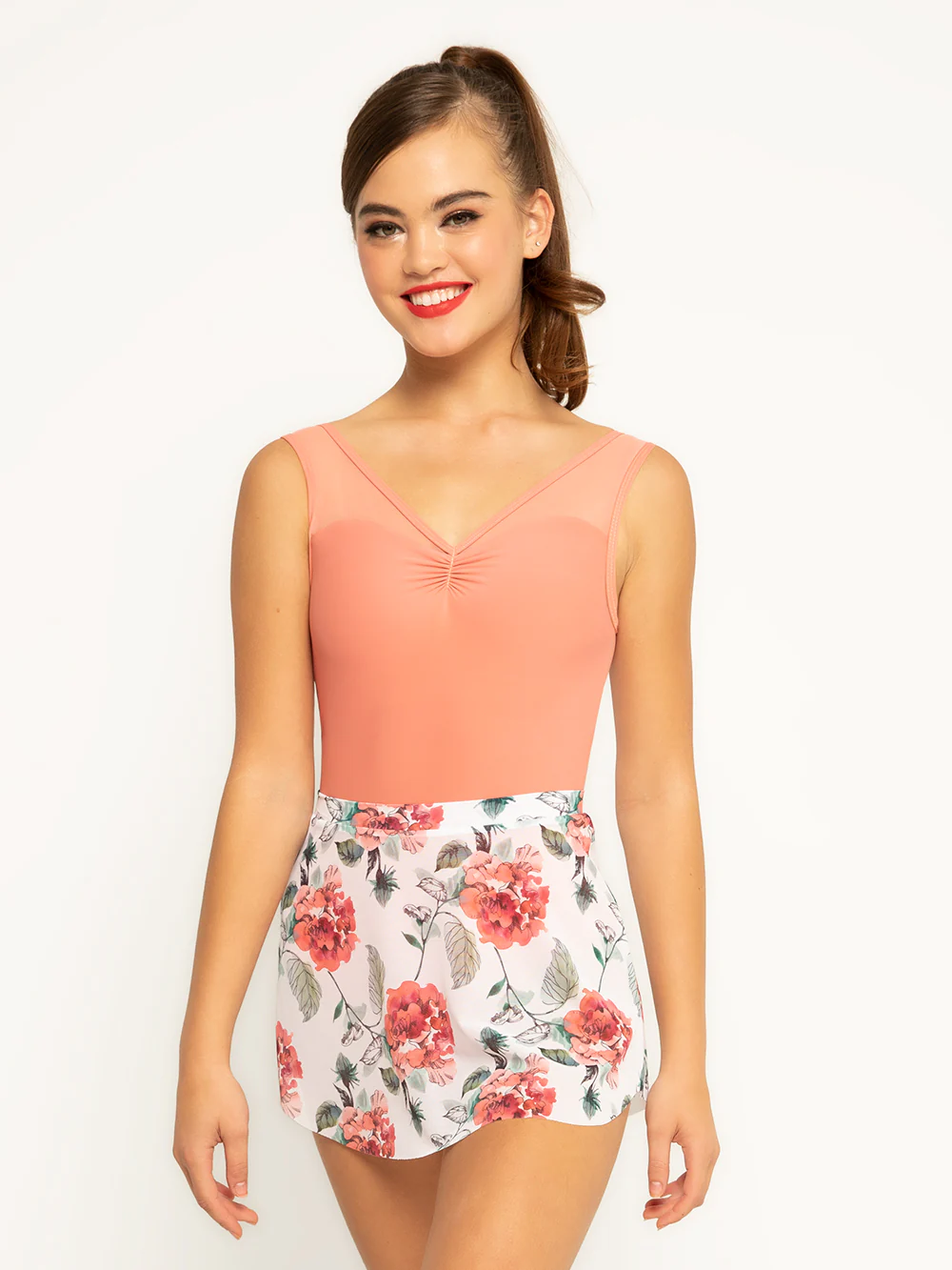 Falda Estampada Flores - elevé