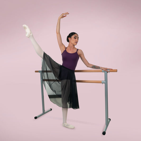 Barra Portátil de Madera/Hierro