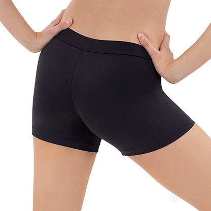 44329A - Short deportivo de microfibra para mujer con cintura en V de Eurotard