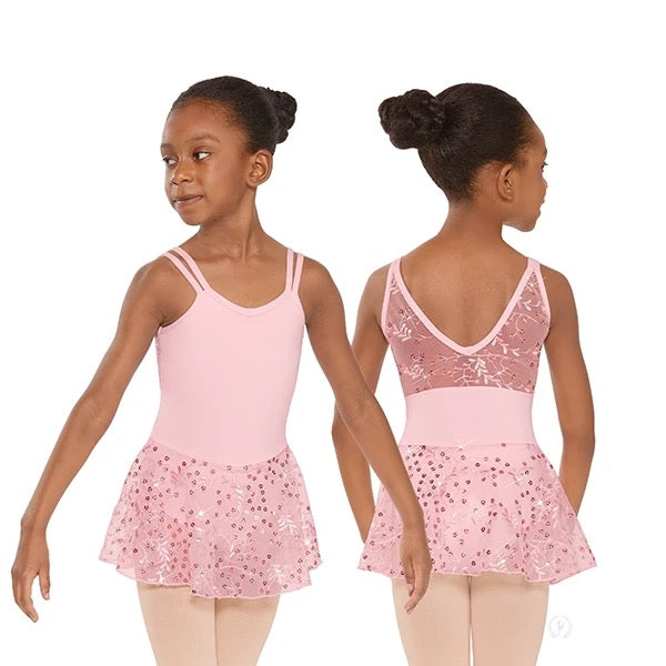 05452 - Vestido Encanto para Niñas de doble tira.