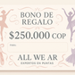cambia el texto de TIENDA DE BALLET Y DANZA, por ALL WE AR Expertos en Puntas